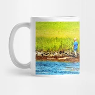 Young Fisherman Mug